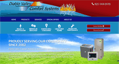 Desktop Screenshot of diablohvac.com